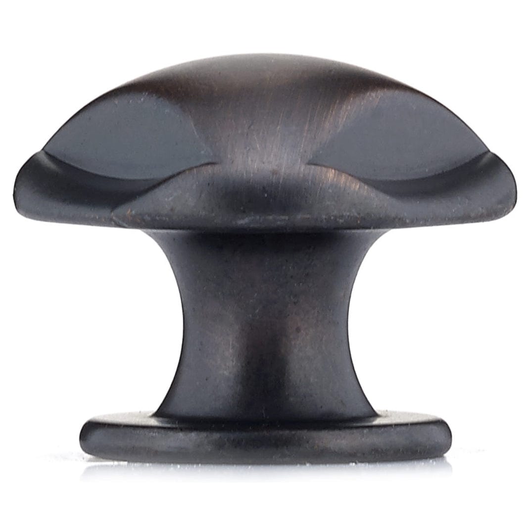Traditional Knob, 1-5/16" D, Brushed Oil-Rubbed Bronze