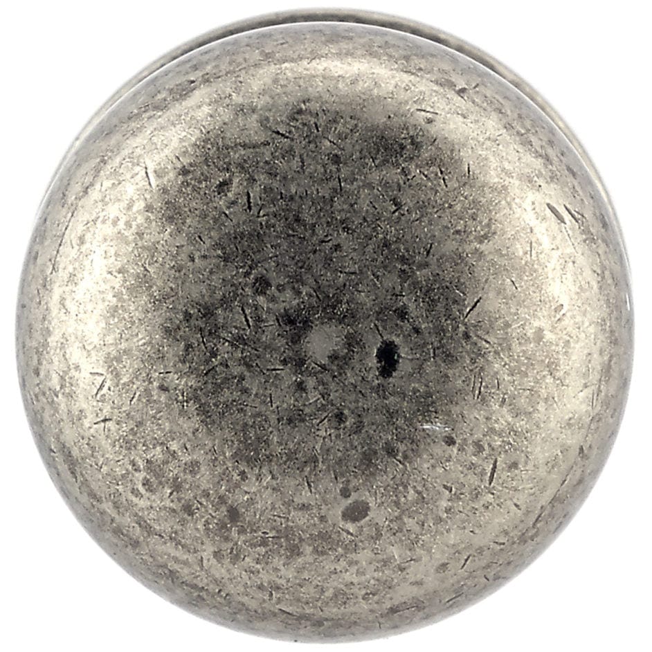 Traditional Knob, 1-1/4" D, Pewter
