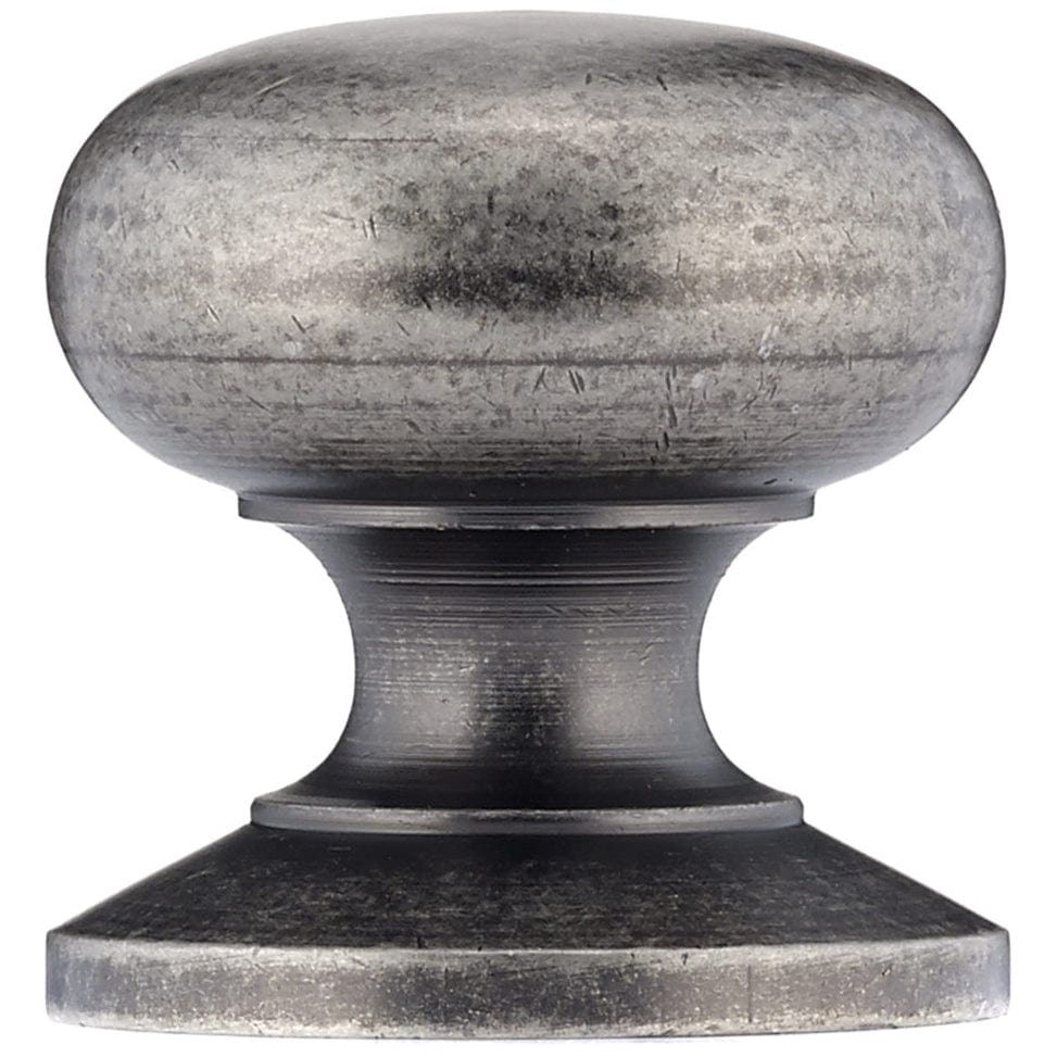 Traditional Knob, 1-1/4" D, Pewter