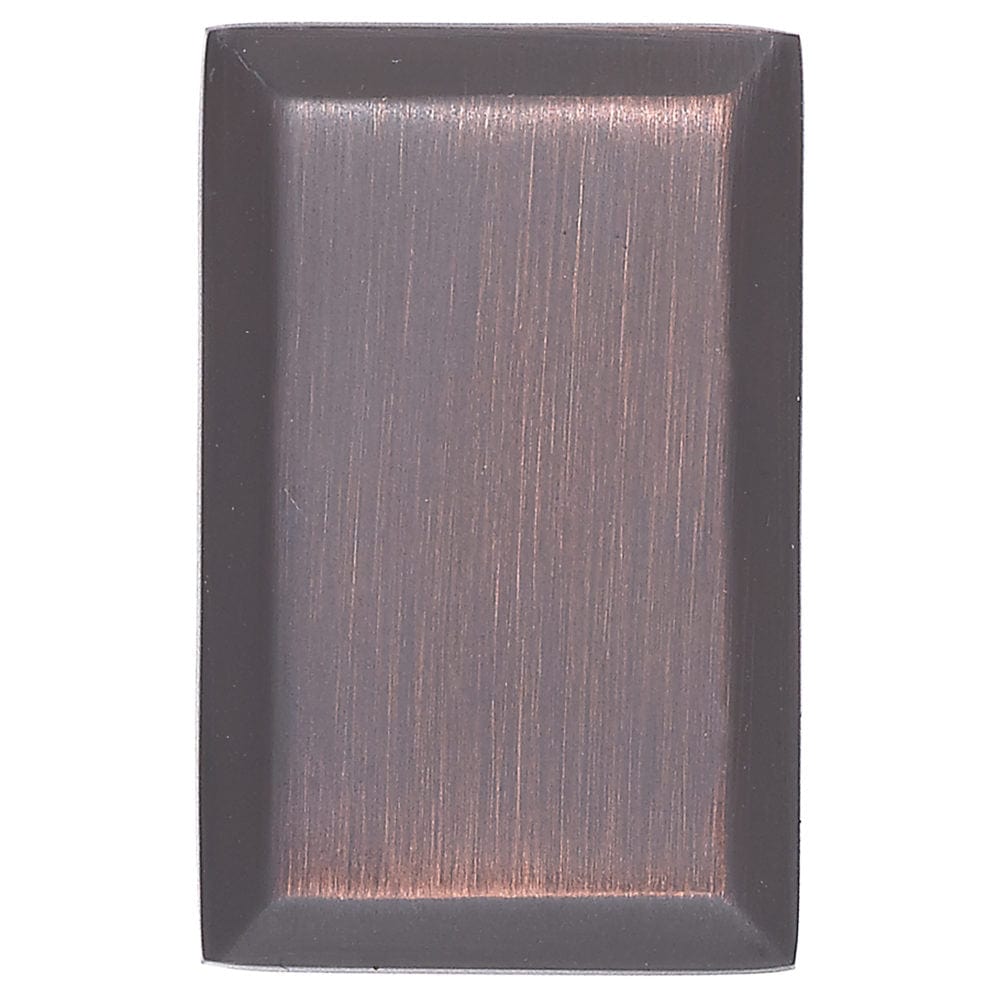 Transitional Knob, 1-1/2" x 15/16", Brushed Oil-Rubbed Bronze