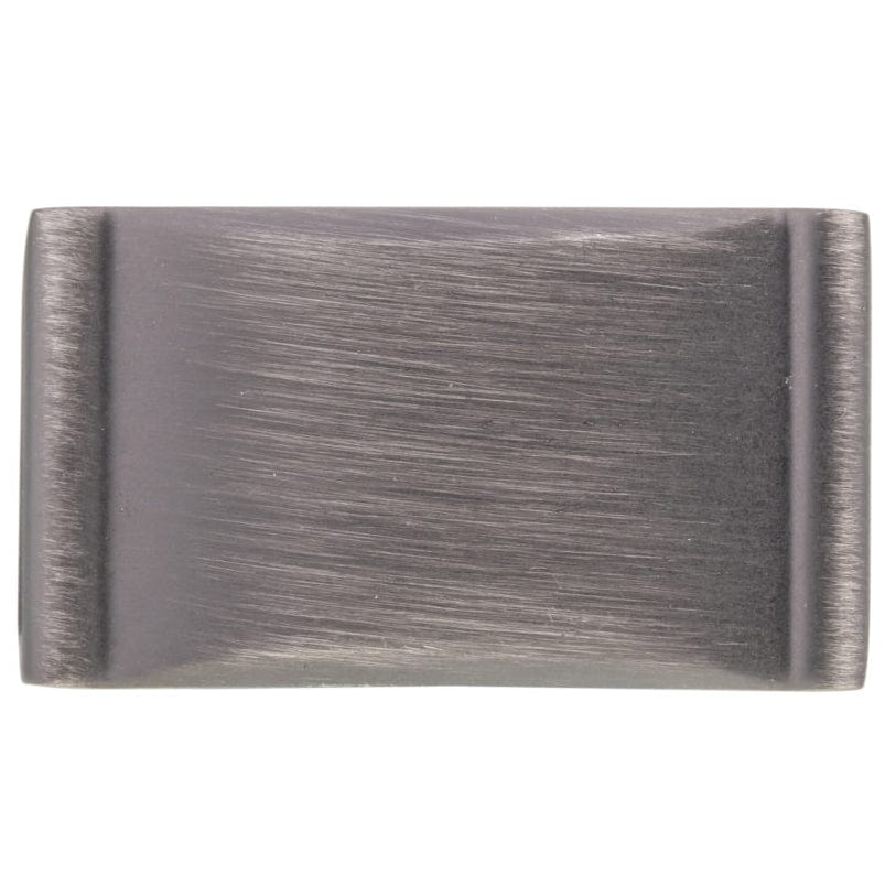 Traditional Knob, 1-3/8 in x 25/32-in, Antique Nickel