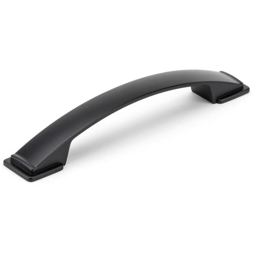 Contemporary Pull, 5-1/16" Center-to-Center, Matte Black