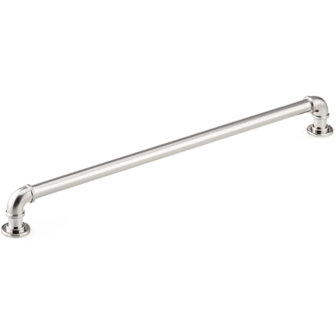Eclectic Pull - 12-5/8" Center-to-Center - Brushed Nickel
