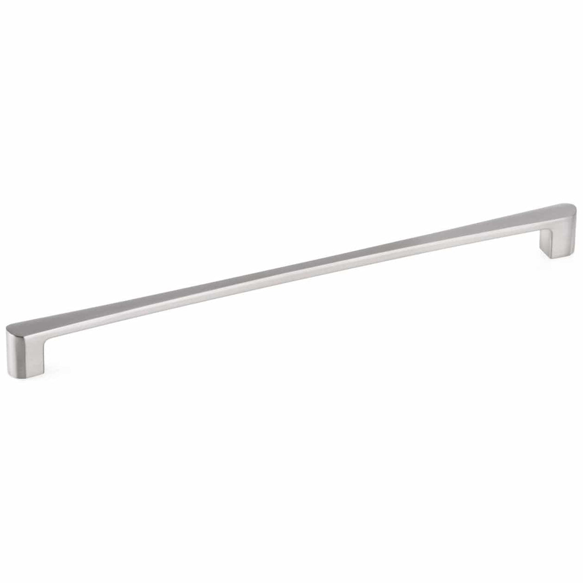 Contemporary Pull, 12-5/8" Center-to-Center, Brushed Nickel