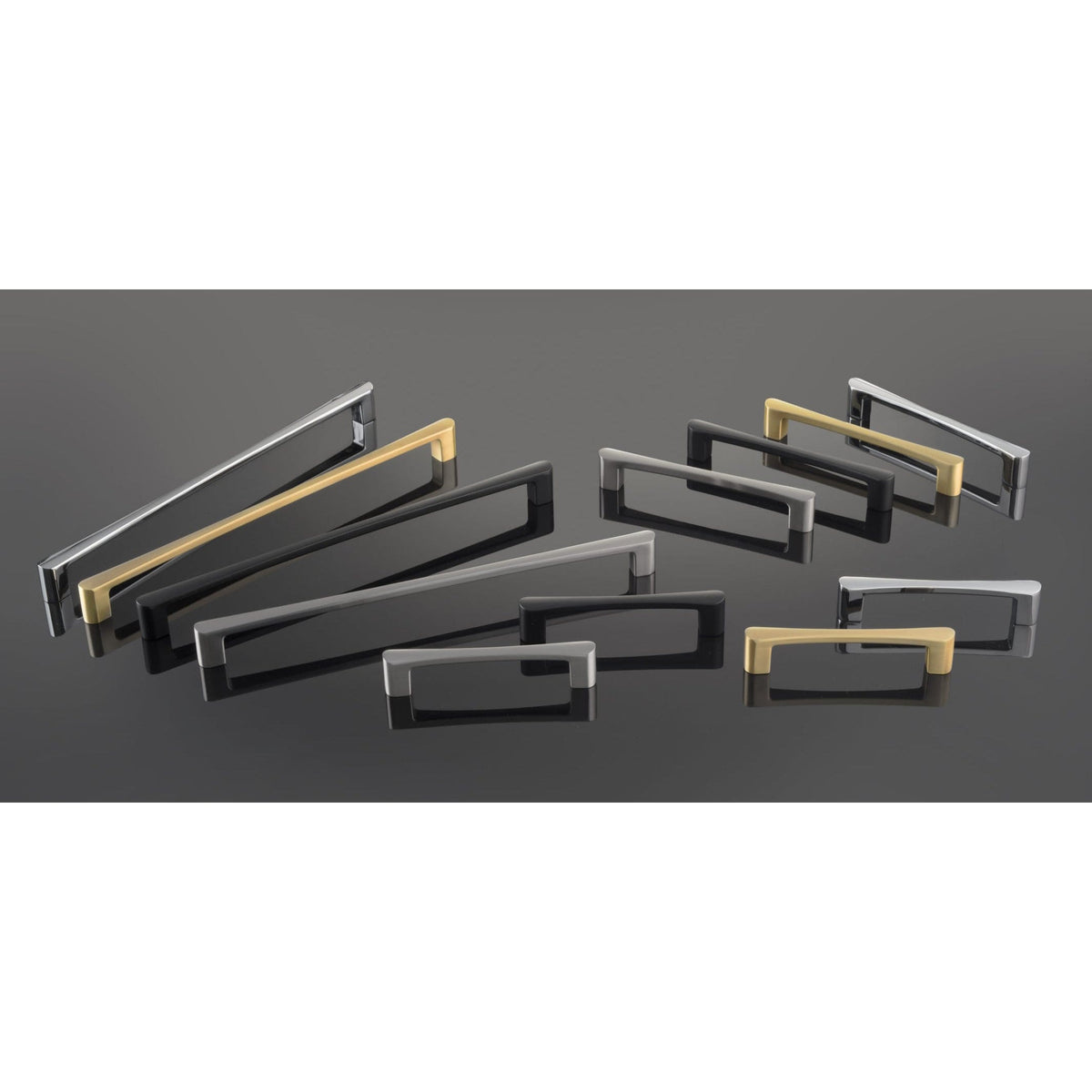 Contemporary Pull, 12-5/8" Center-to-Center, Brushed Nickel