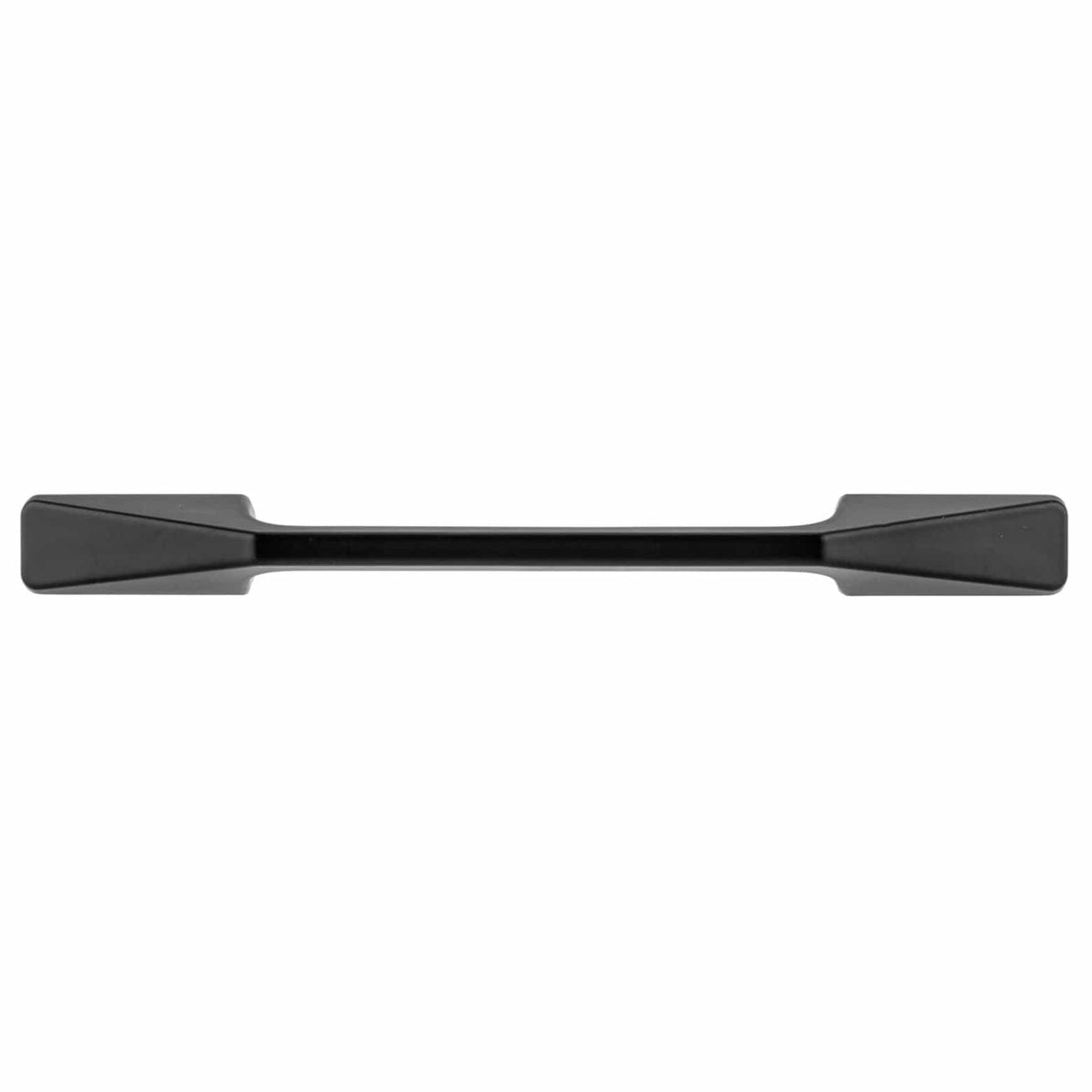 Contemporary Pull, 5-1/16" Center-to-Center, Matte Black