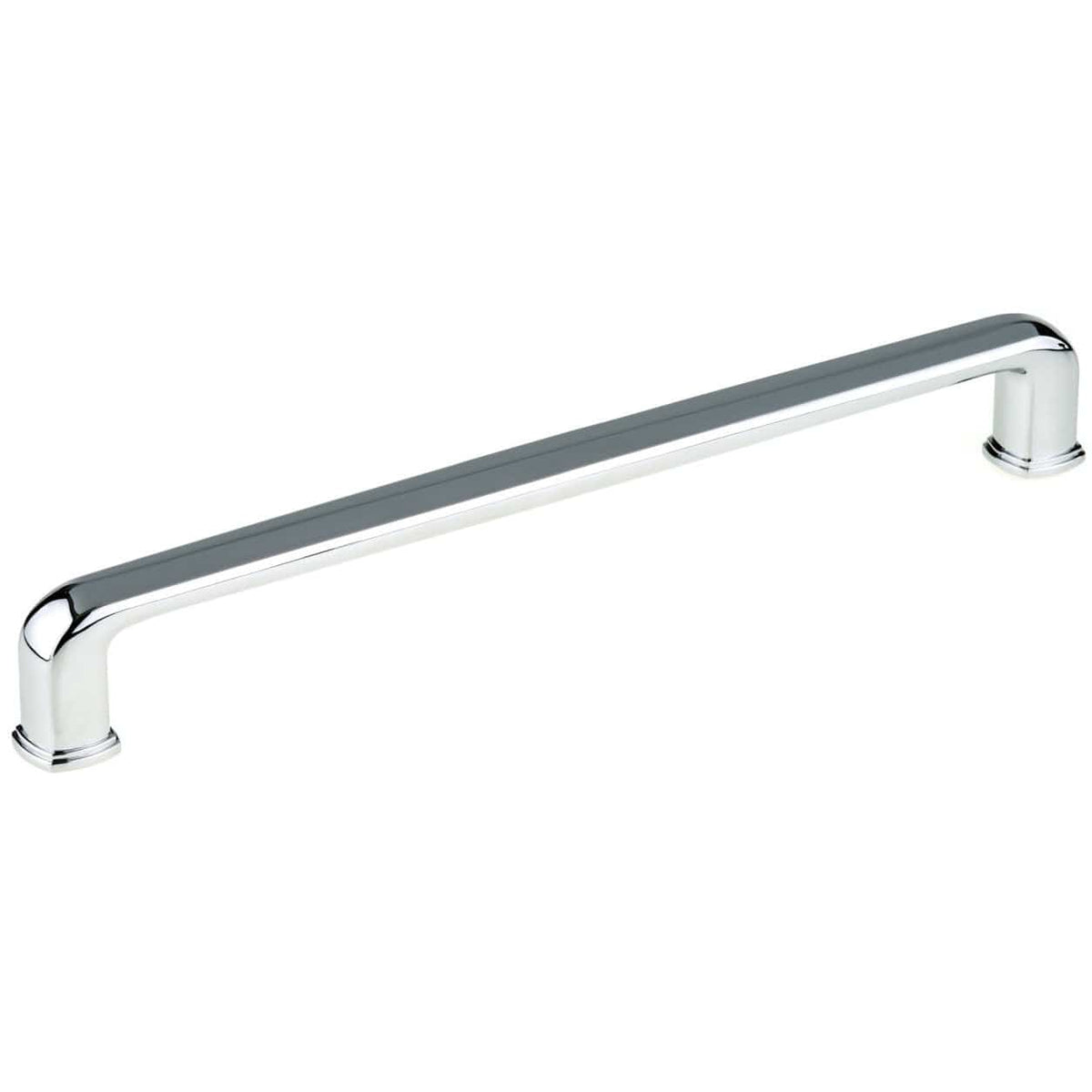 Contemporary Pull, 12-5/8" Center-to-Center, Chrome, 1 Pair
