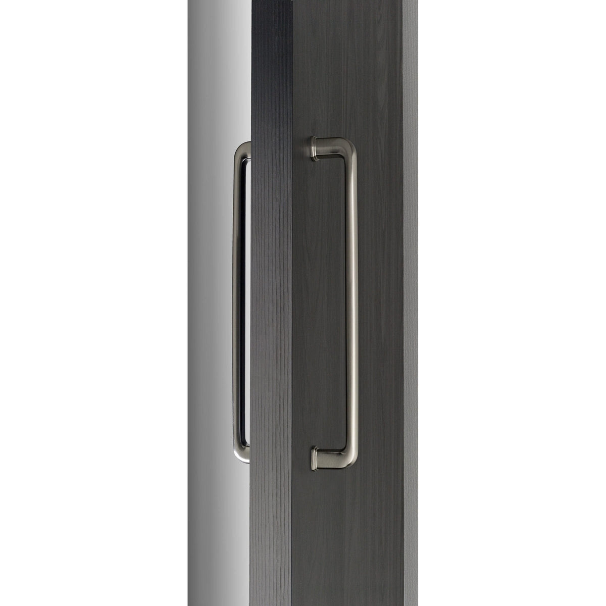 Contemporary Pull, 12-5/8" Center-to-Center, Chrome, 1 Pair