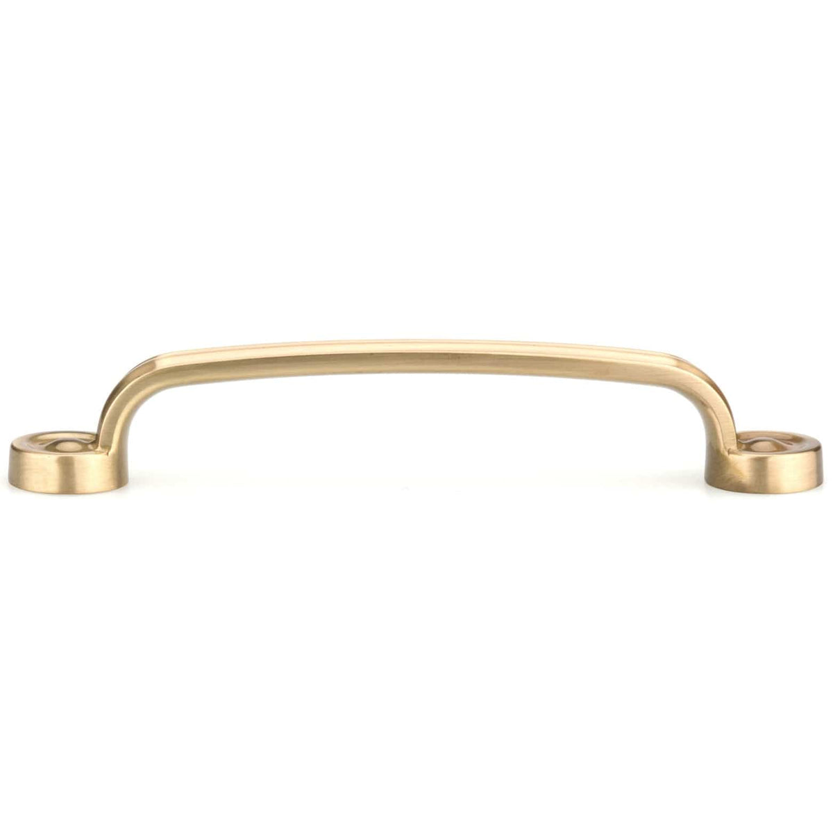 Traditional Pull, 5-1/16" Center-to-Center, Satin Brass