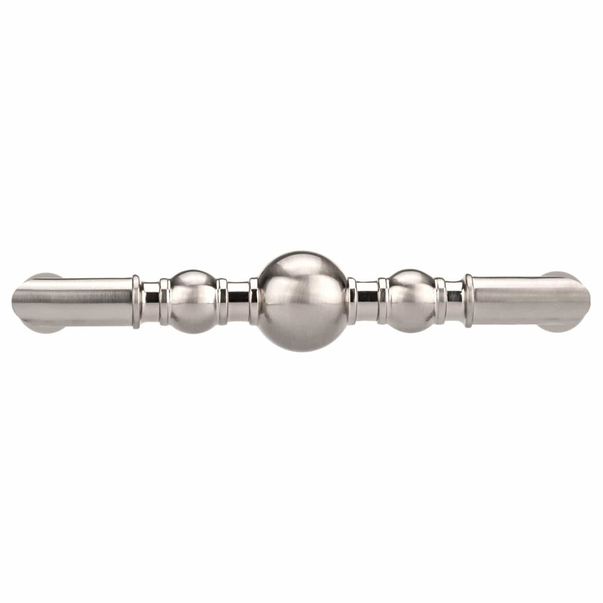 Traditional Pull, 5-1/16" Center-to-Center, Brushed Nickel