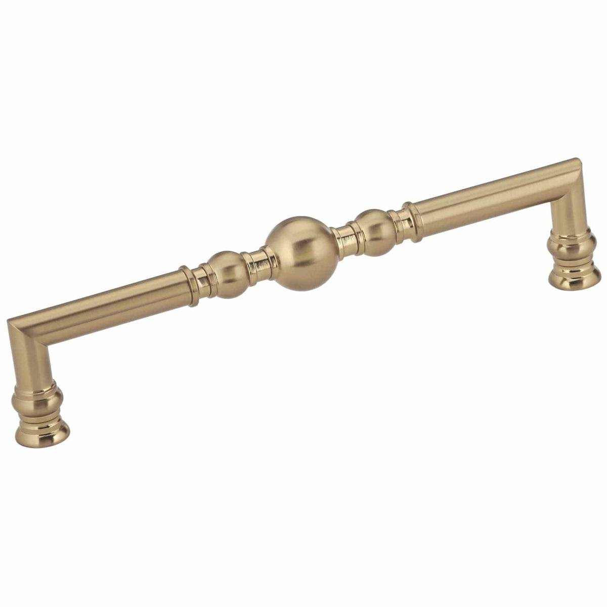 Traditional Pull, 7-9/16" Center-to-Center, Champagne Bronze