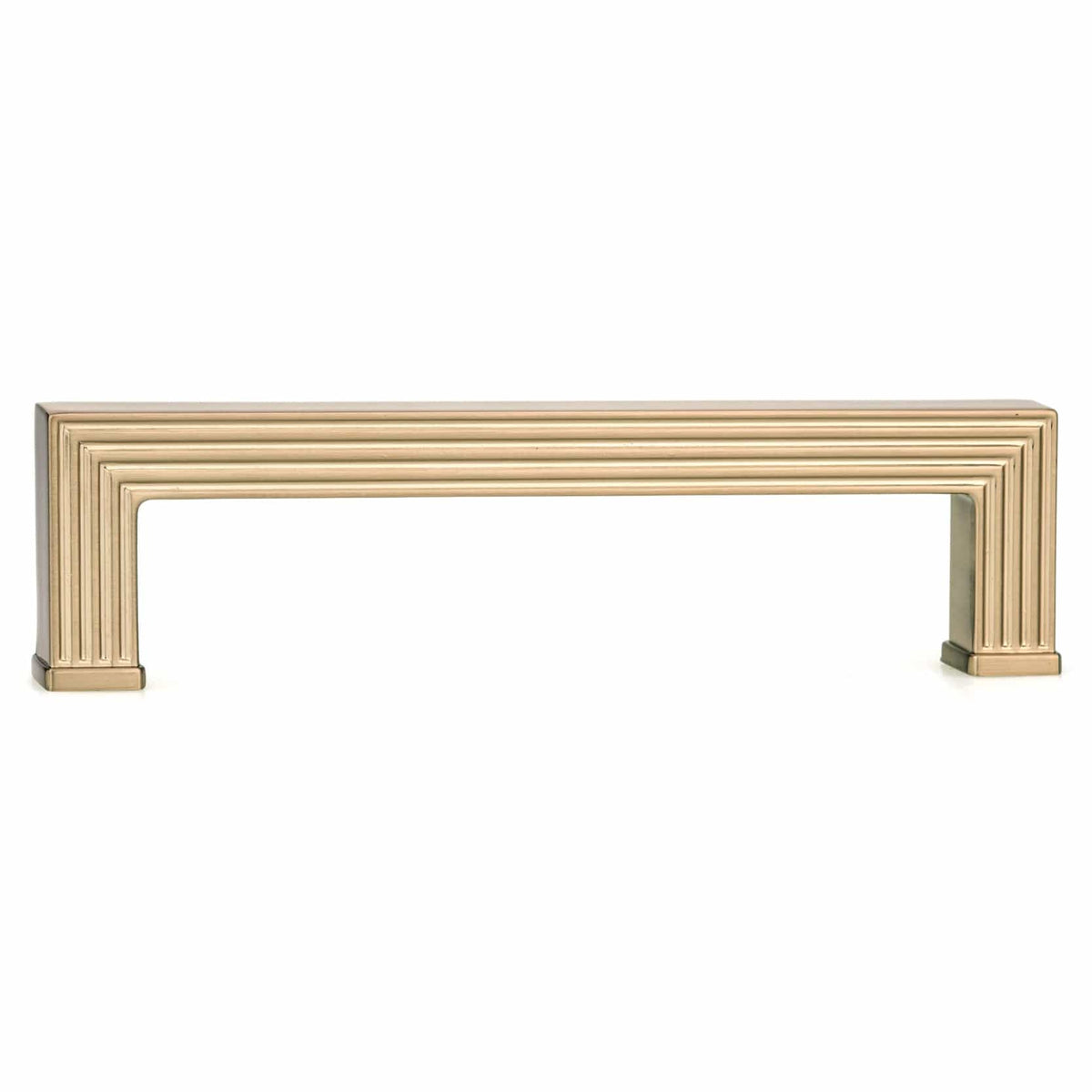 Smooth-Faced Transitional Metal Pull - Champagne Bronze - 5-1/32" Center-to-Center - 5-19/32" L