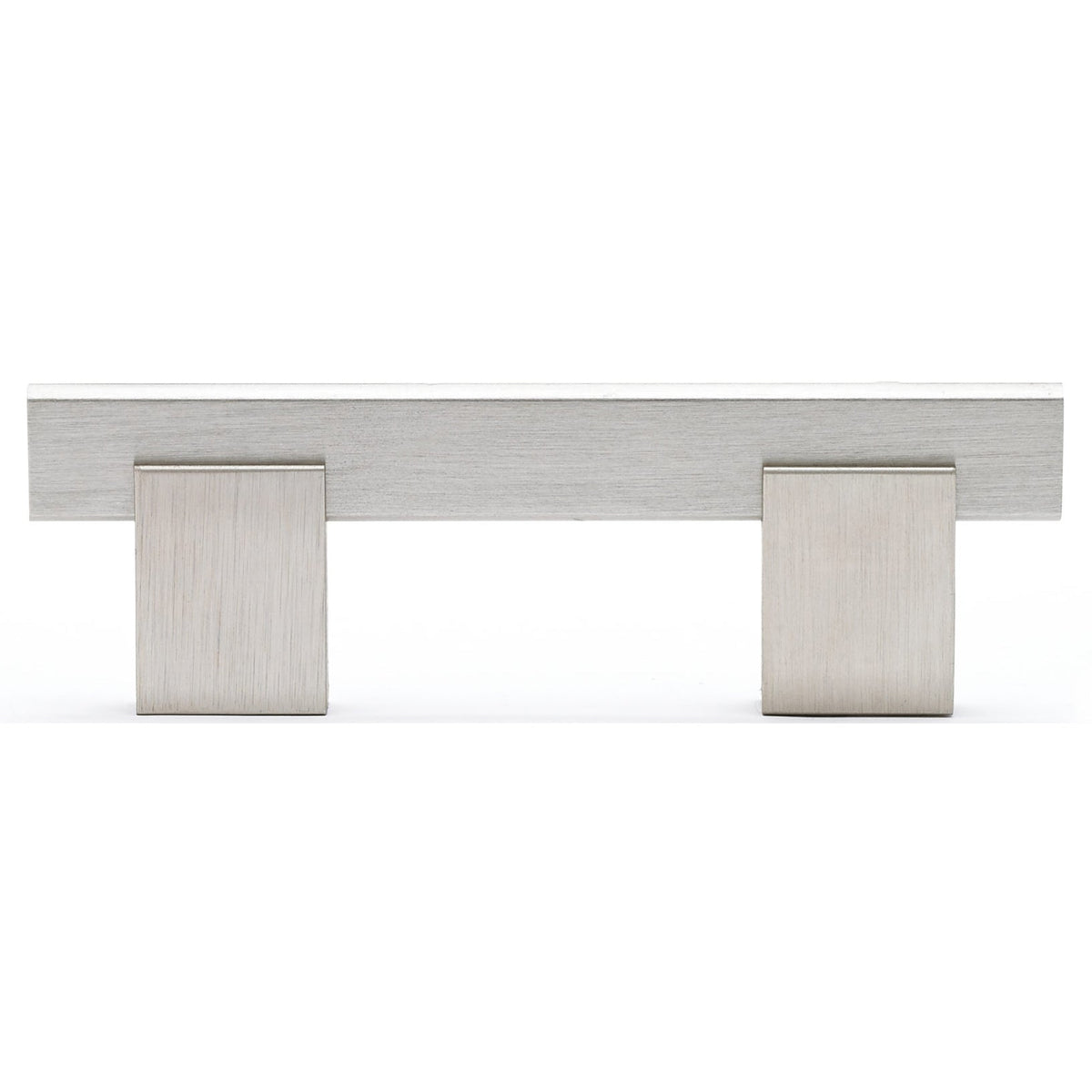Contemporary Pull, 3" Center-to-Center, Brushed Nickel