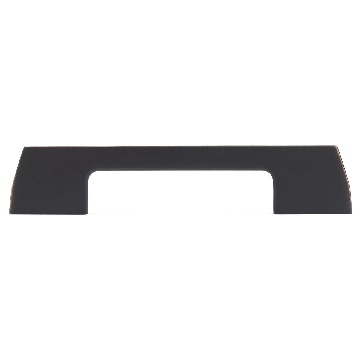 Contemporary Pull, 3-3/4" Center-to-Center, Brushed Oil-Rubbed Bronze