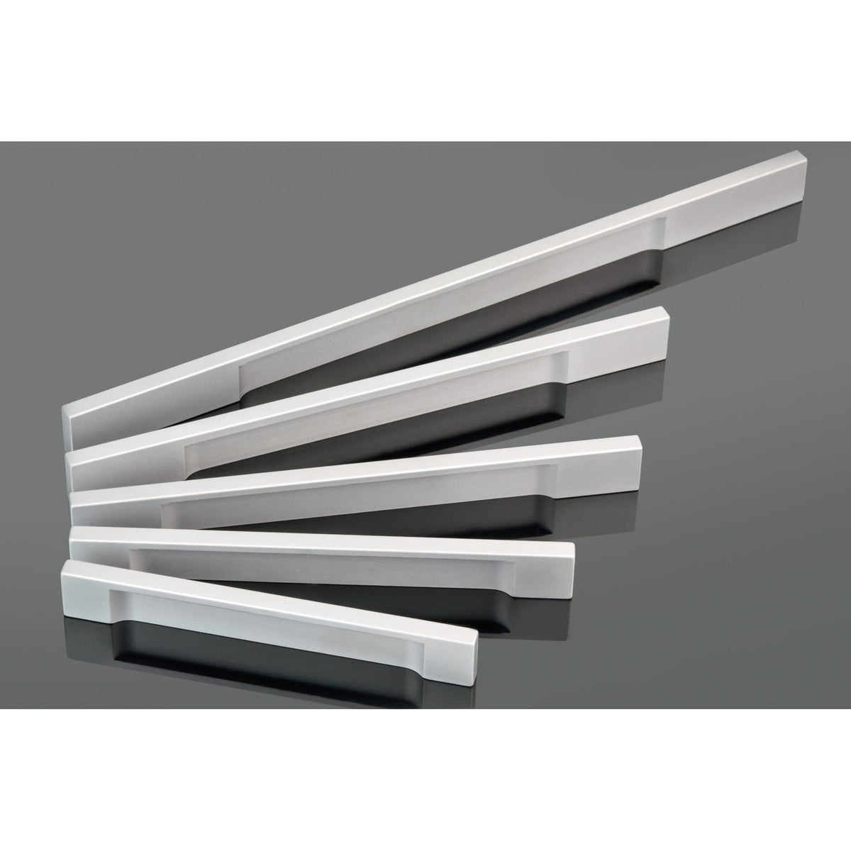 Contemporary Pull, 6-5/16" Center-to-Center, Stainless Steel