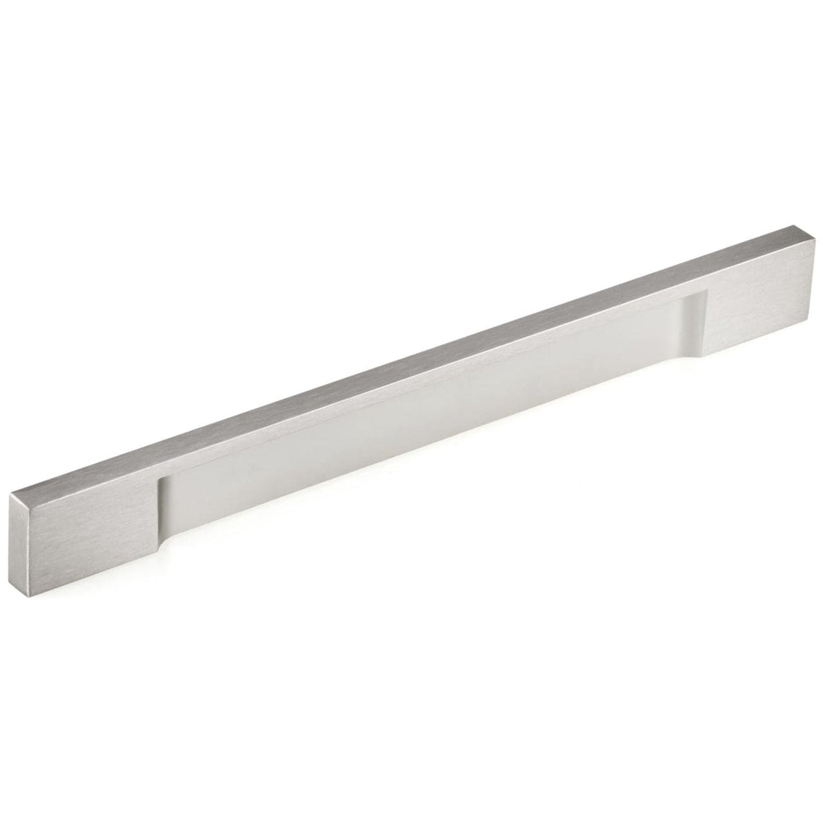 Contemporary Pull, 7-9/16" Center-to-Center, Stainless Steel