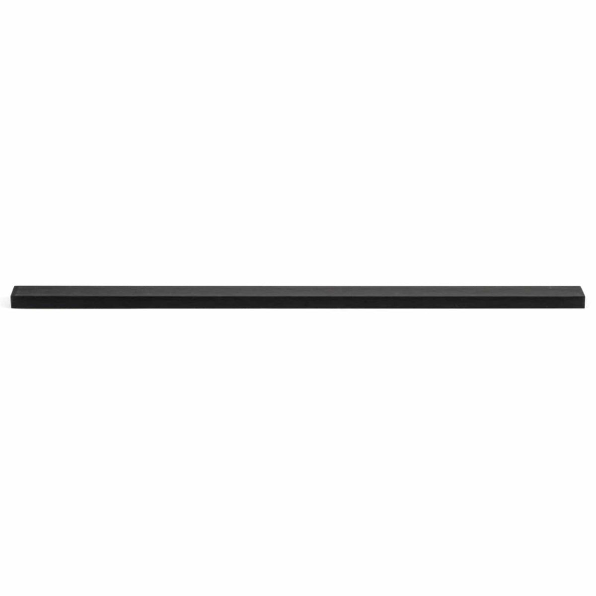 Contemporary Pull, 12-5/8" Center-to-Center, Brushed Black