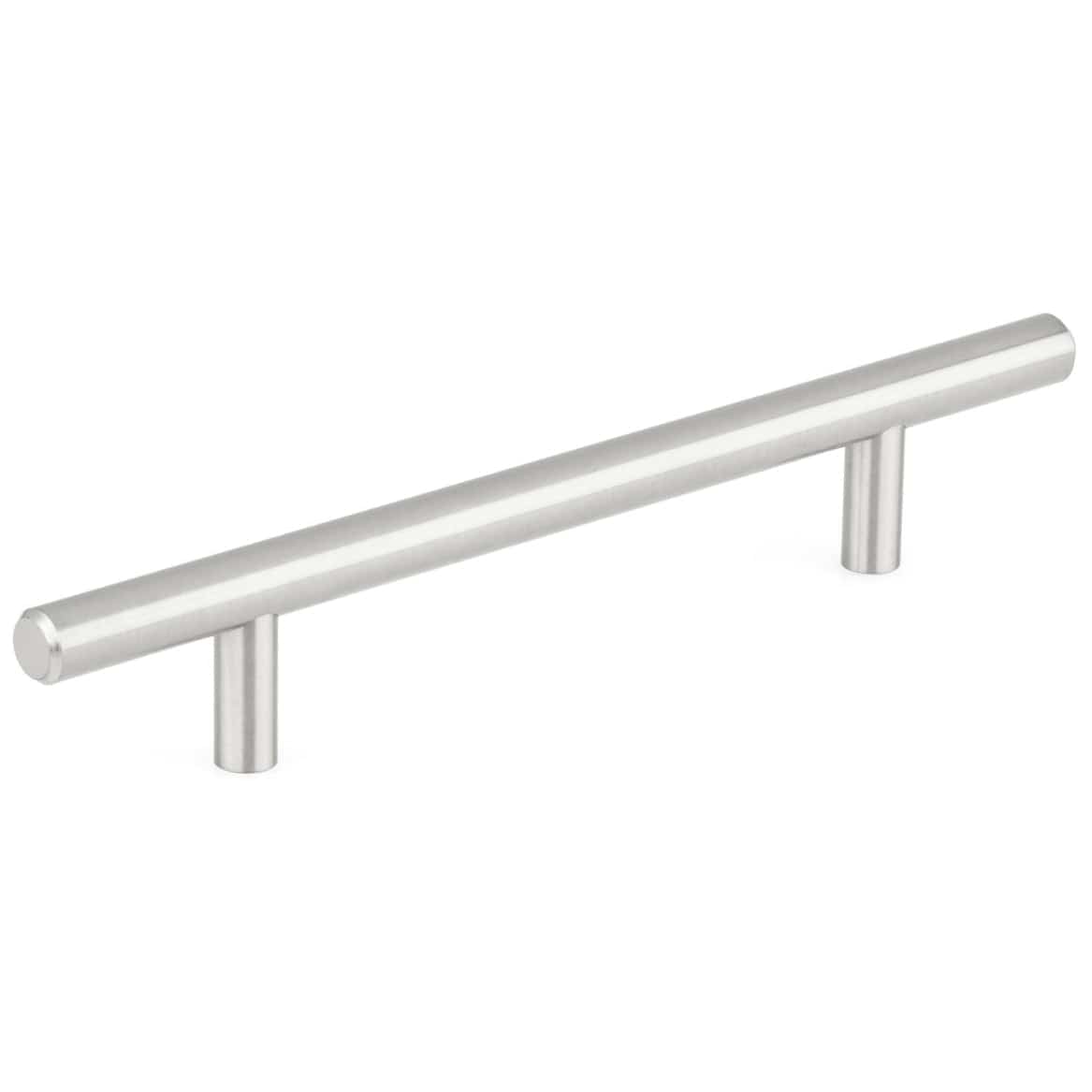 Contemporary Pull, 5-1/16" Center-to-Center, Stainless Steel