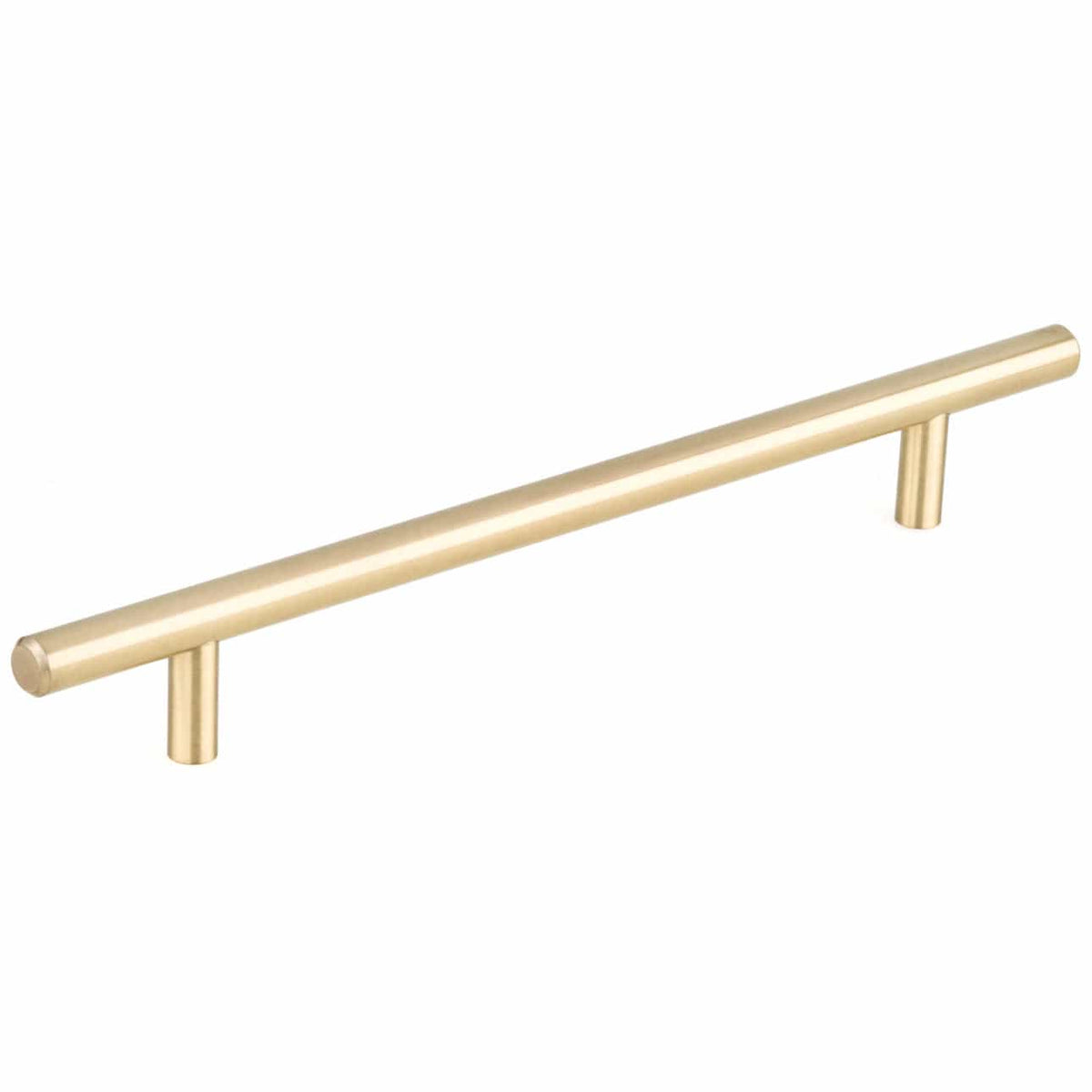Contemporary Pull, 7-9/16" Center-to-Center, Satin Brass