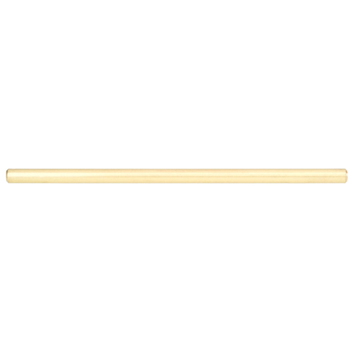 Contemporary Pull, 7-9/16" Center-to-Center, Satin Brass