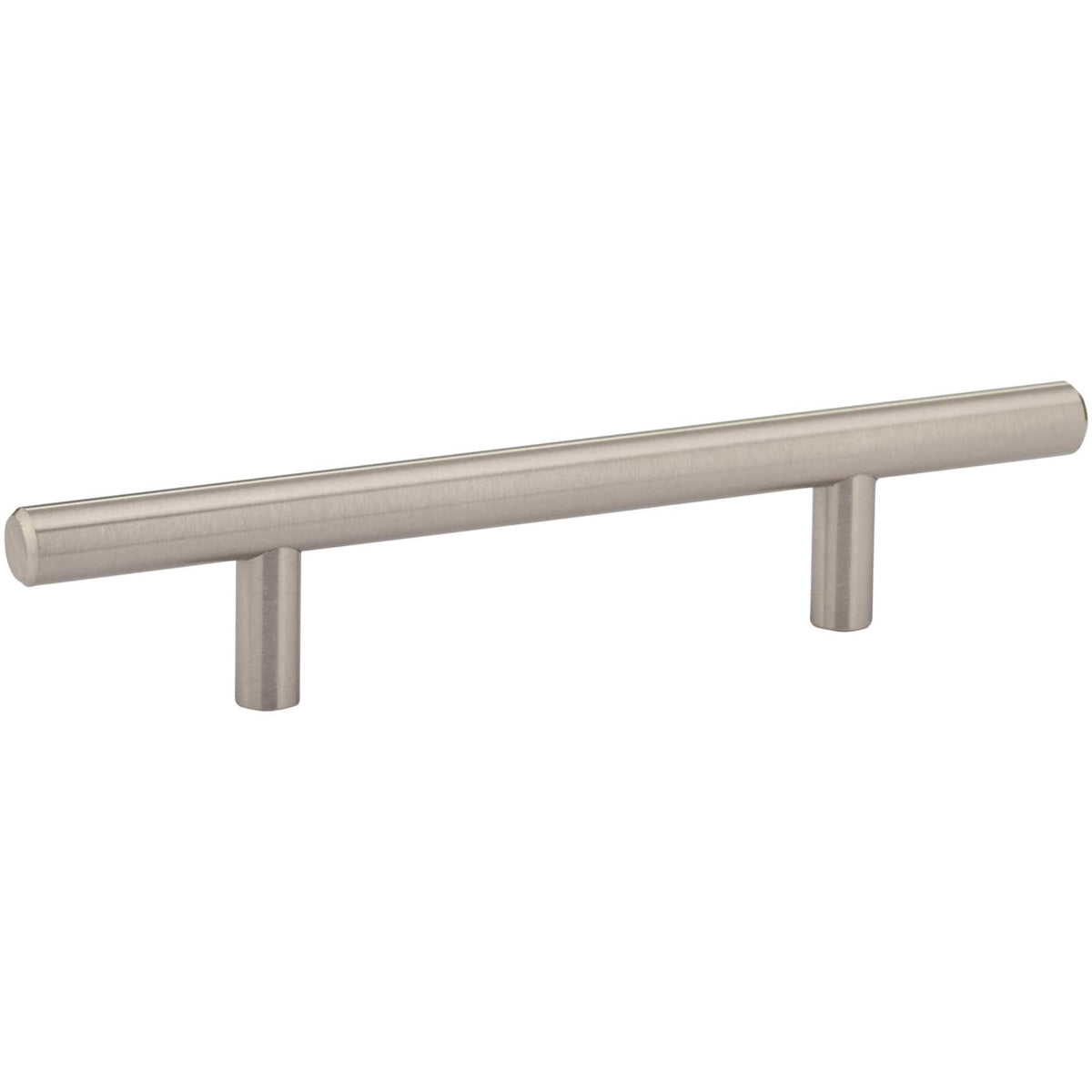 Contemporary Pull, 3-3/4" Center-to-Center, Brushed Nickel
