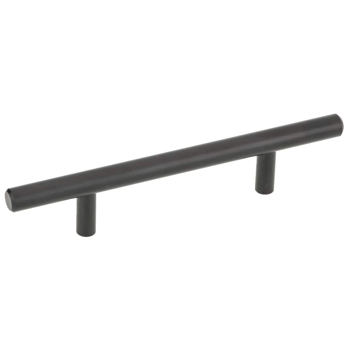 Contemporary Pull, 3-3/4" Center-to-Center, Matte Black