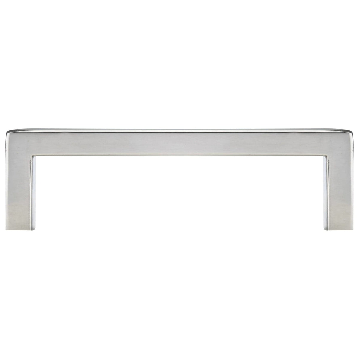 Contemporary Pull, 3-3/4" Center-to-Center, Polished Stainless Steel