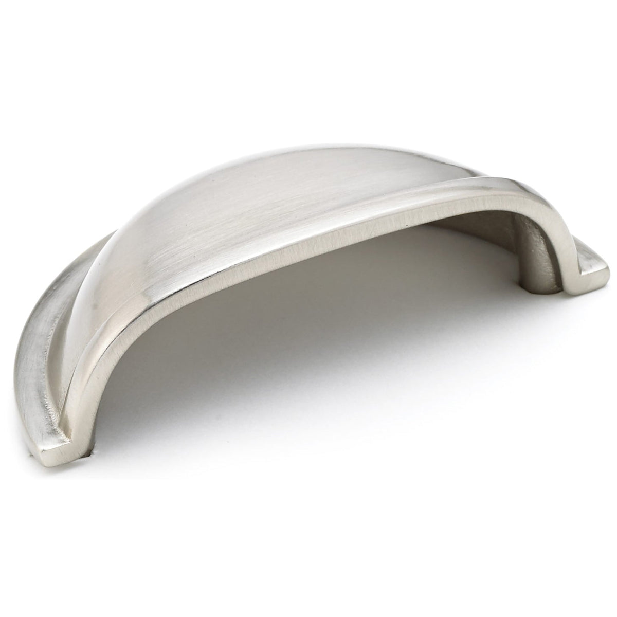 Traditional Pull, 3" Center-to-Center, Brushed Nickel