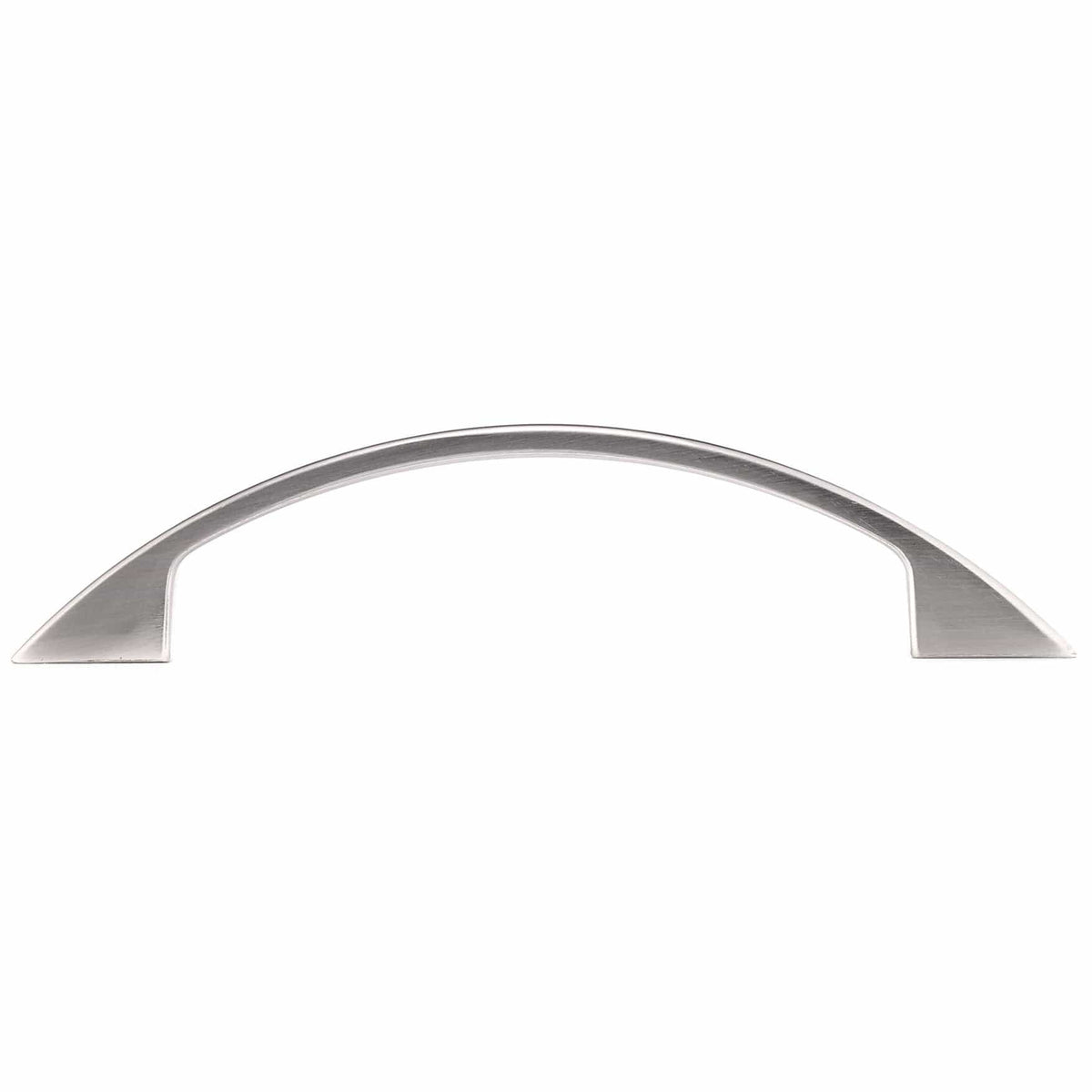 Contemporary Pull, 3-3/4" Center-to-Center, Brushed Nickel