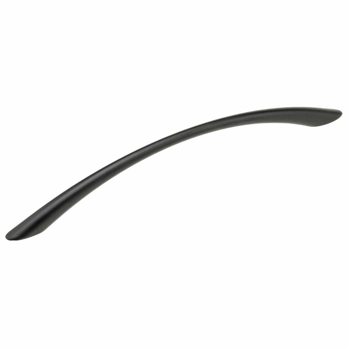 Contemporary Pull, 7-9/16" Center-to-Center, Matte Black