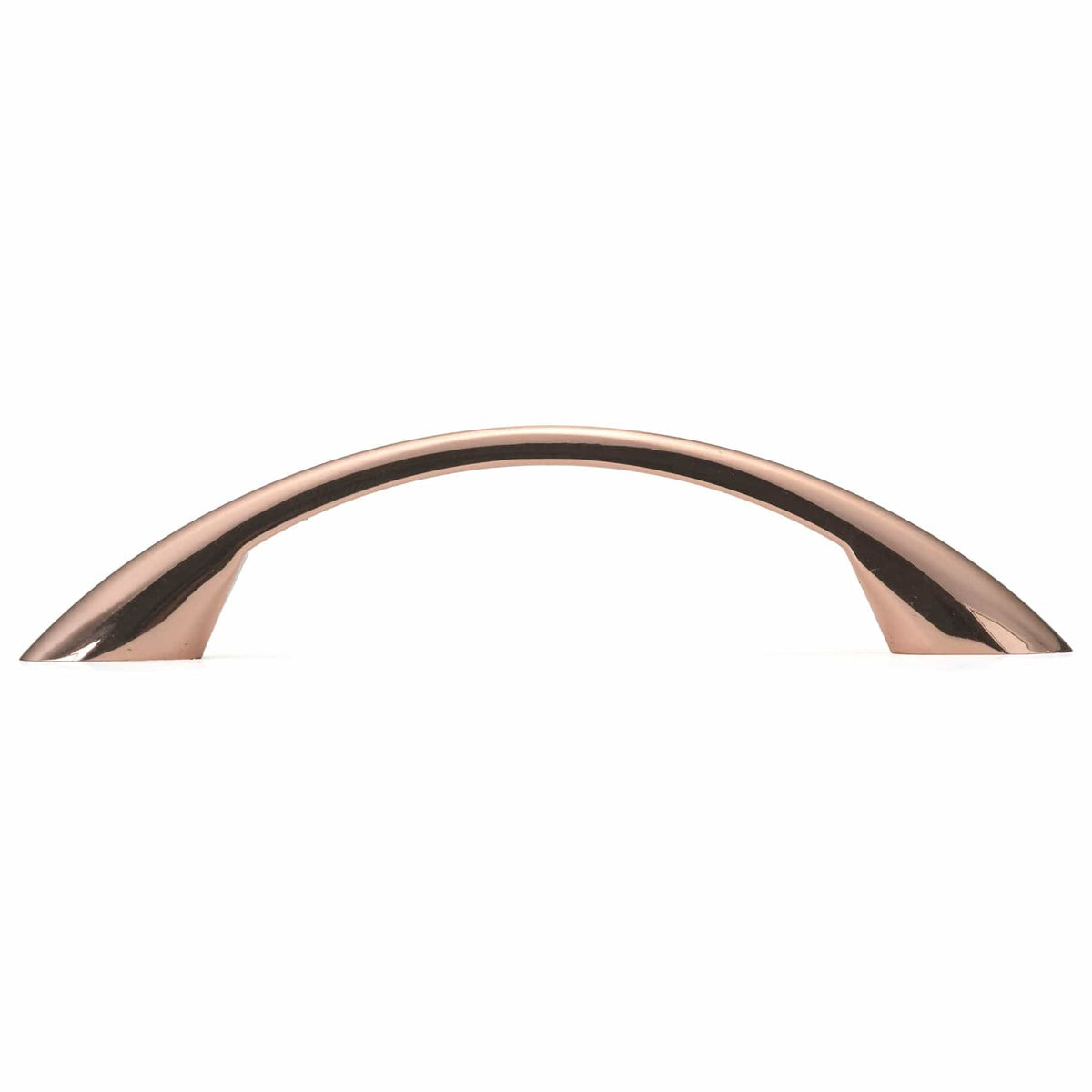 Contemporary Pull - 3-3/4" Center-to-Center - 9/16" W x 5-3/16" L - Polished Copper