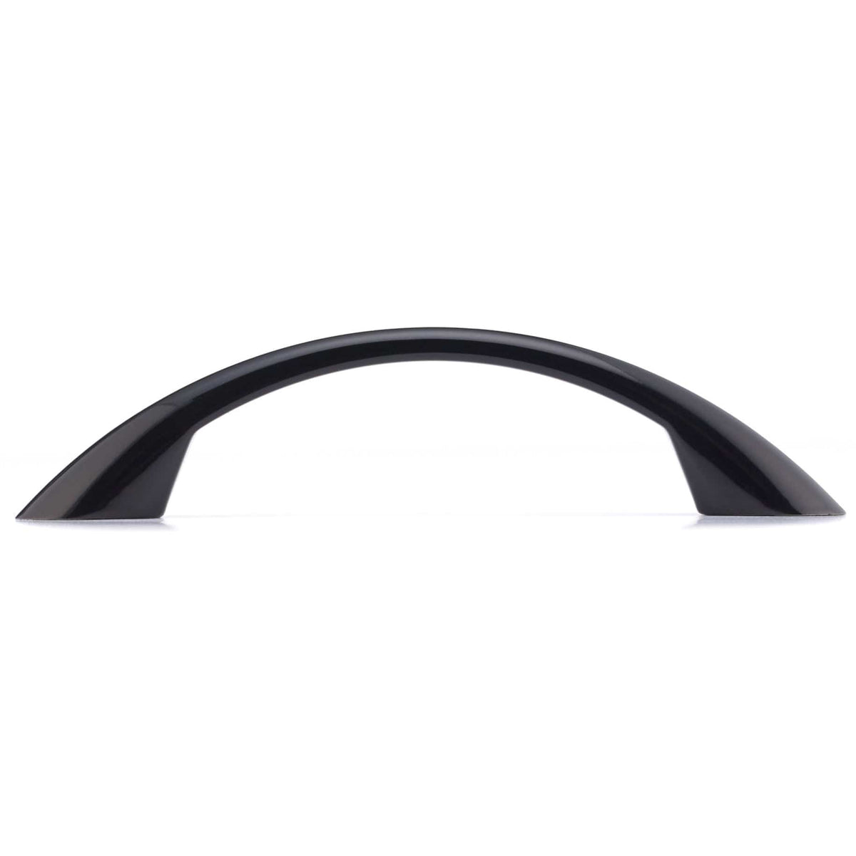 Contemporary Pull, 3-3/4" Center-to-Center, Black