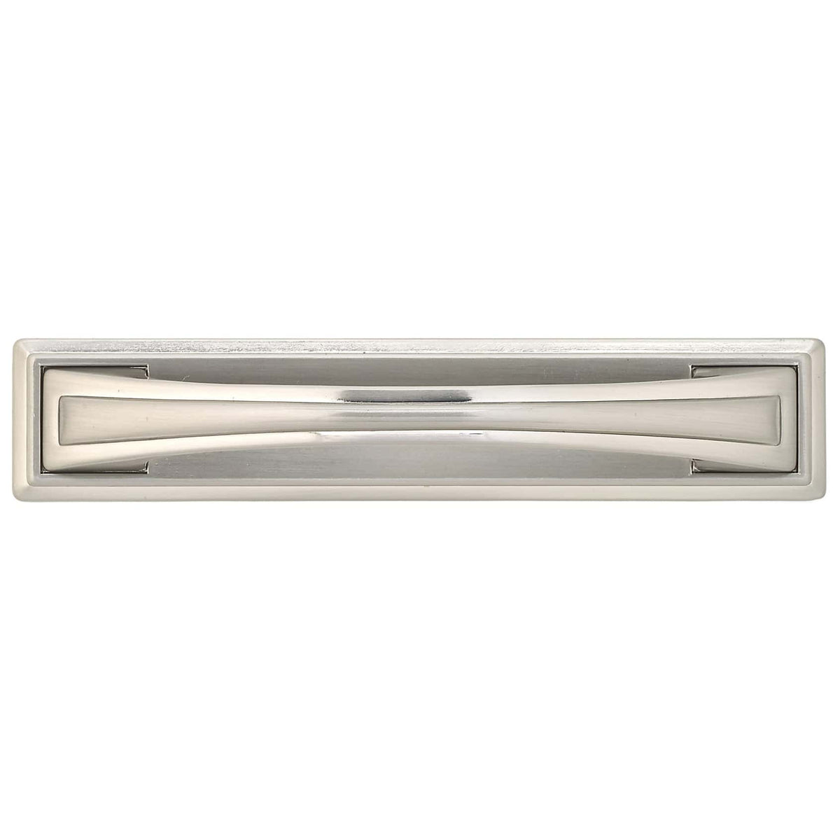 Transitional Pull, 5-1/16" Center-to-Center, Brushed Nickel