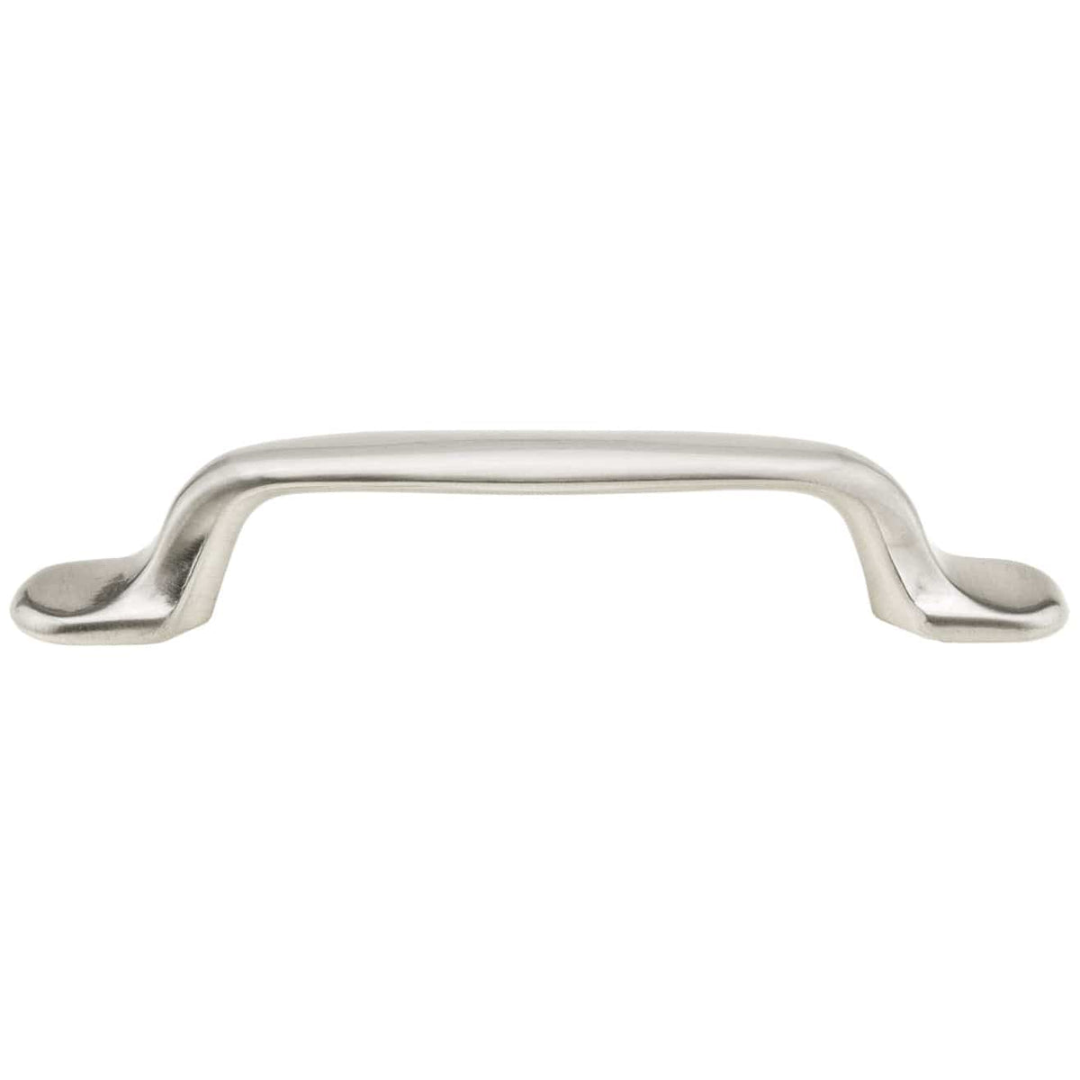 Traditional Pull, 3-3/4" Center-to-Center, Brushed Nickel