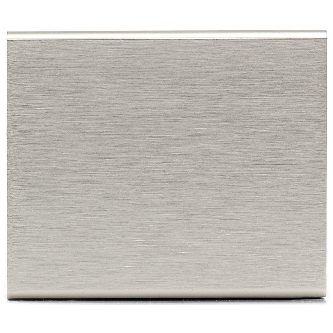 Contemporary Edge Pull, 1-5/16" Center-to-Center, Stainless Steel