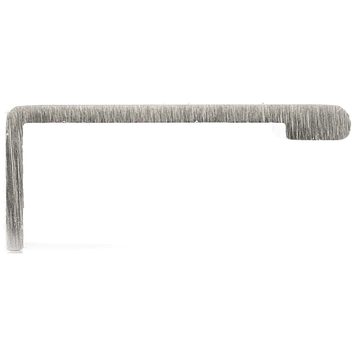 Contemporary Edge Pull, 1-5/16" Center-to-Center, Stainless Steel