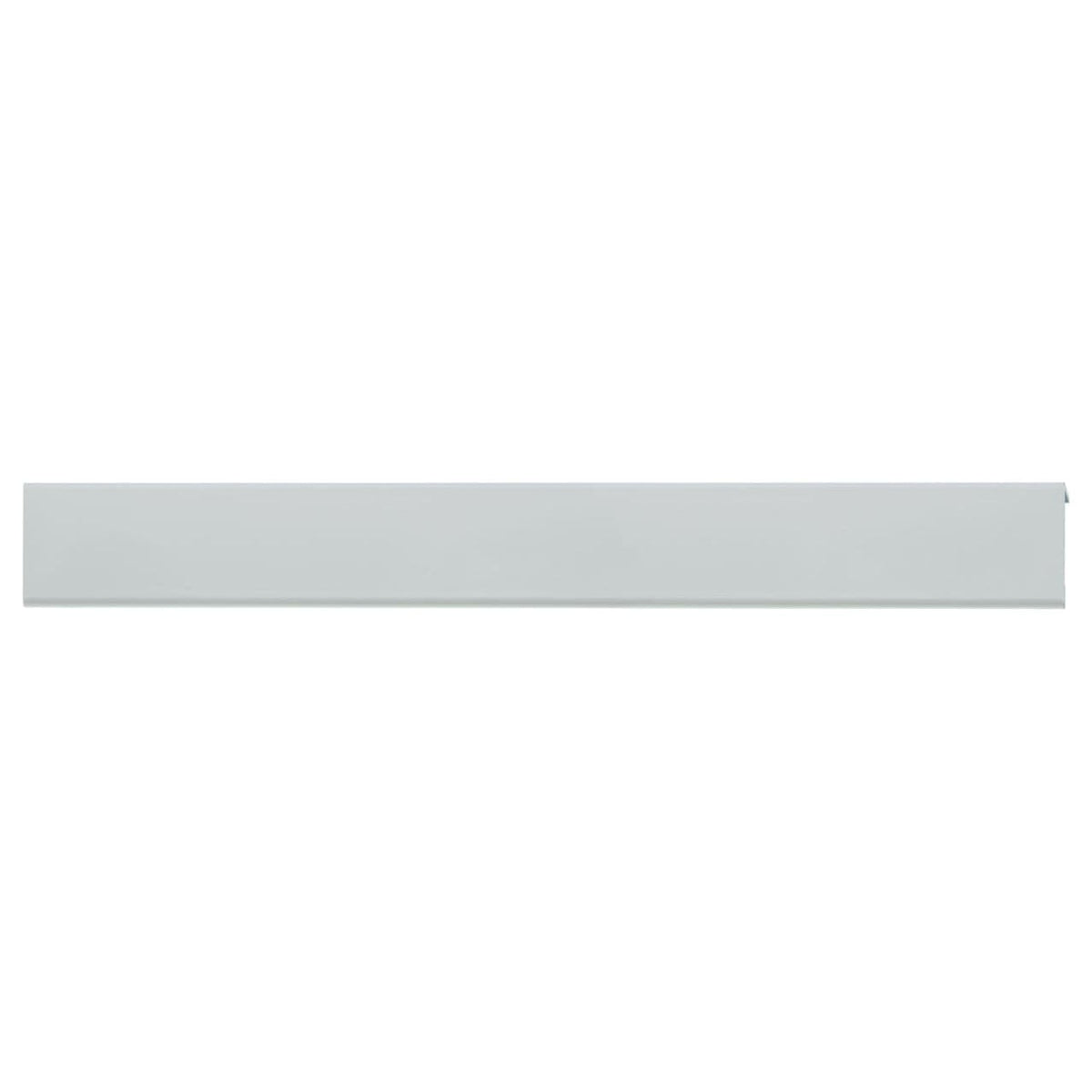Contemporary Edge Pull, 16-3/8" Center-to-Center, Aluminum