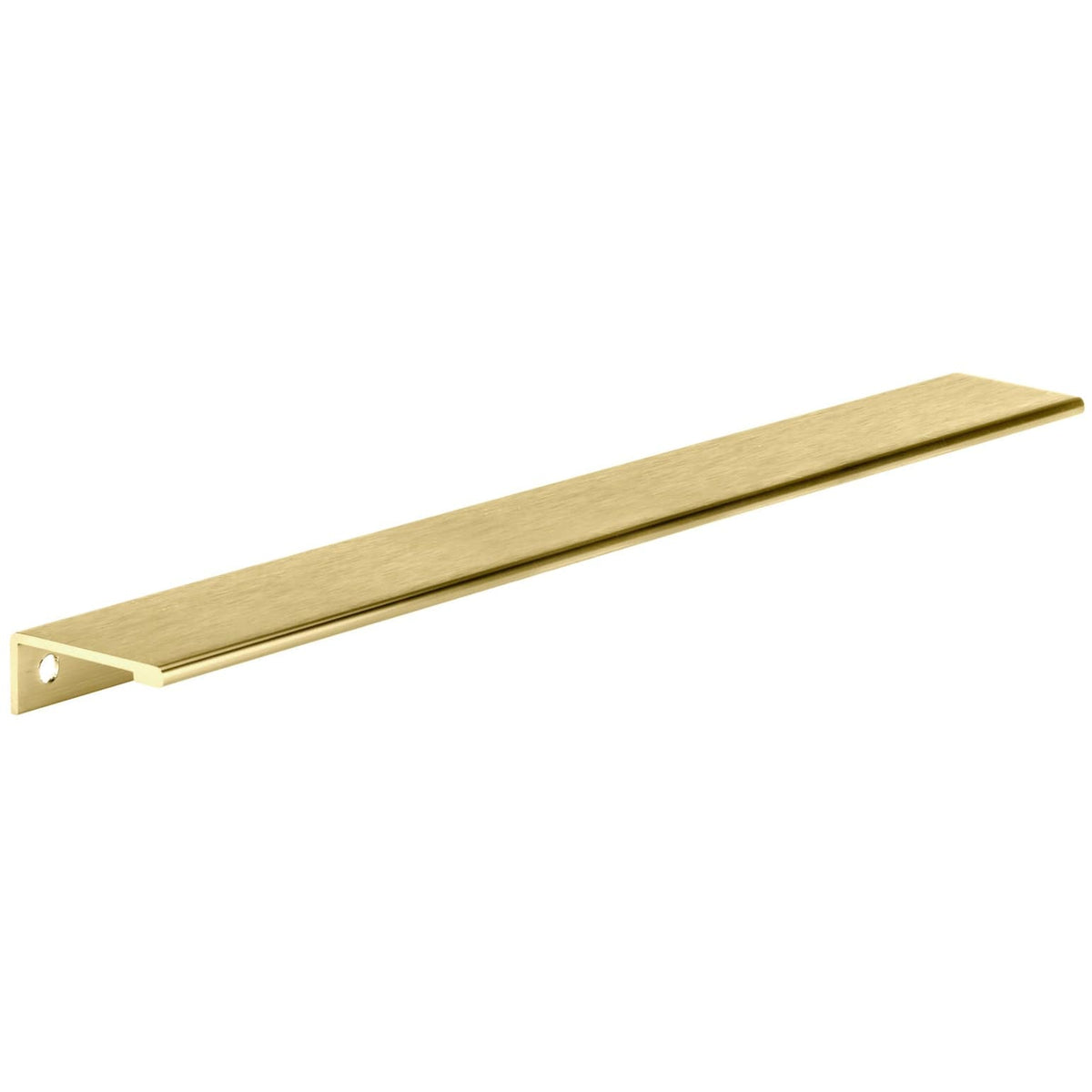 Contemporary Edge Pull - 16-3/8" Center-to-Center - Satin Gold