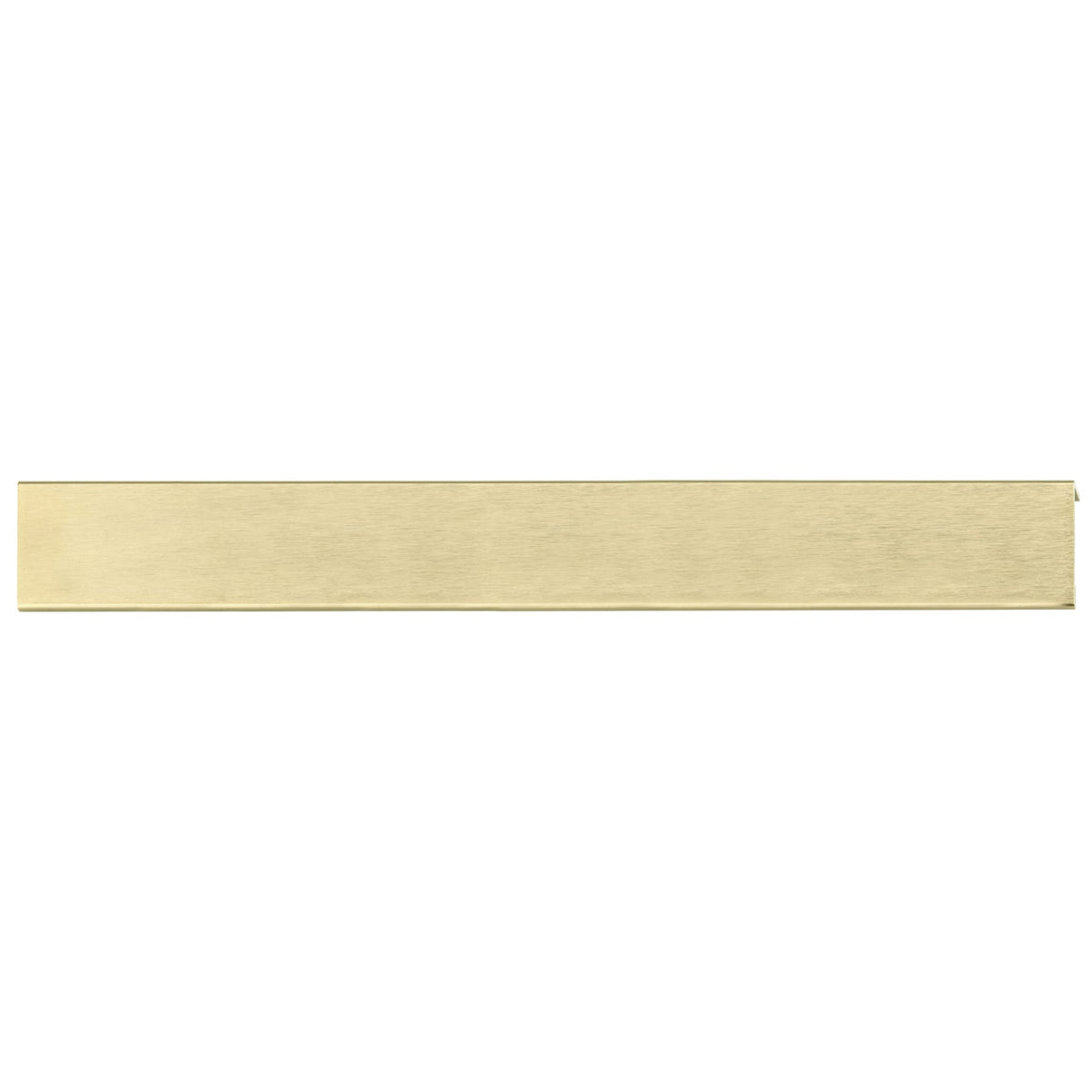 Contemporary Edge Pull - 16-3/8" Center-to-Center - Satin Gold