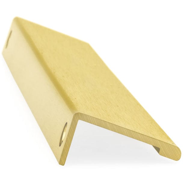 Contemporary Edge Pull - 16-3/8" Center-to-Center - Satin Gold