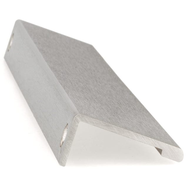 Contemporary Edge Pull, 16-3/8" Center-to-Center, Stainless Steel