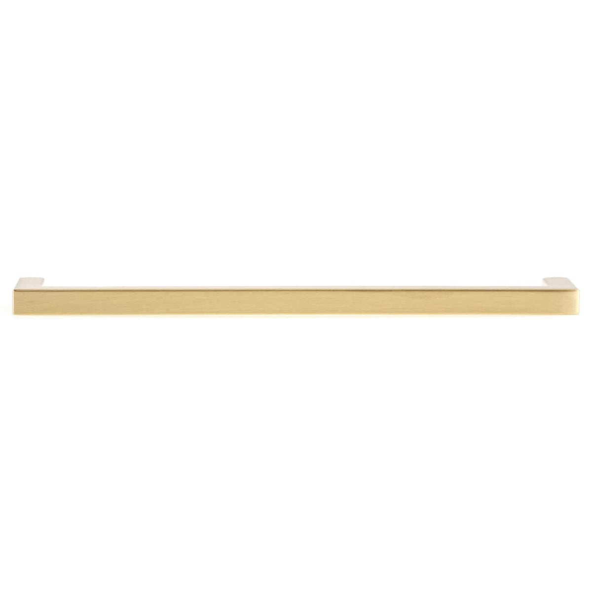 Contemporary Pull, 7-9/16" Center-to-Center, Satin Brass