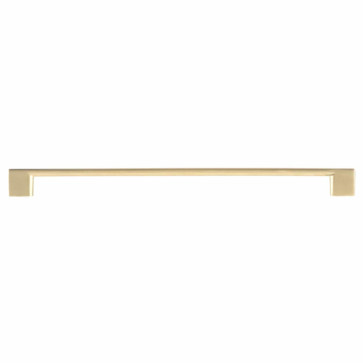 Contemporary Pull - 12-5/8" Center-to-Center - Satin Brass