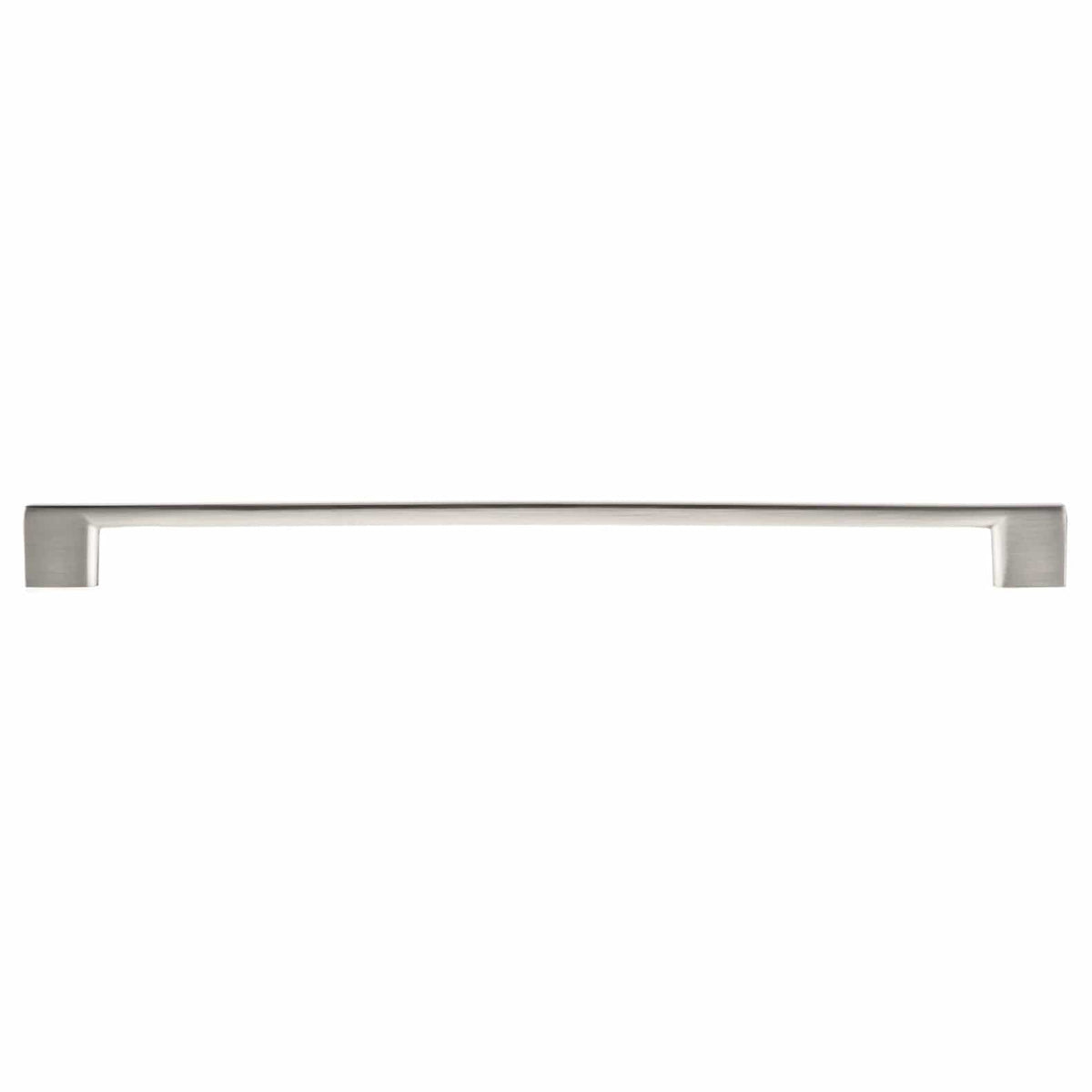 Contemporary Pull, 12-5/8" Center-to-Center, Brushed Nickel
