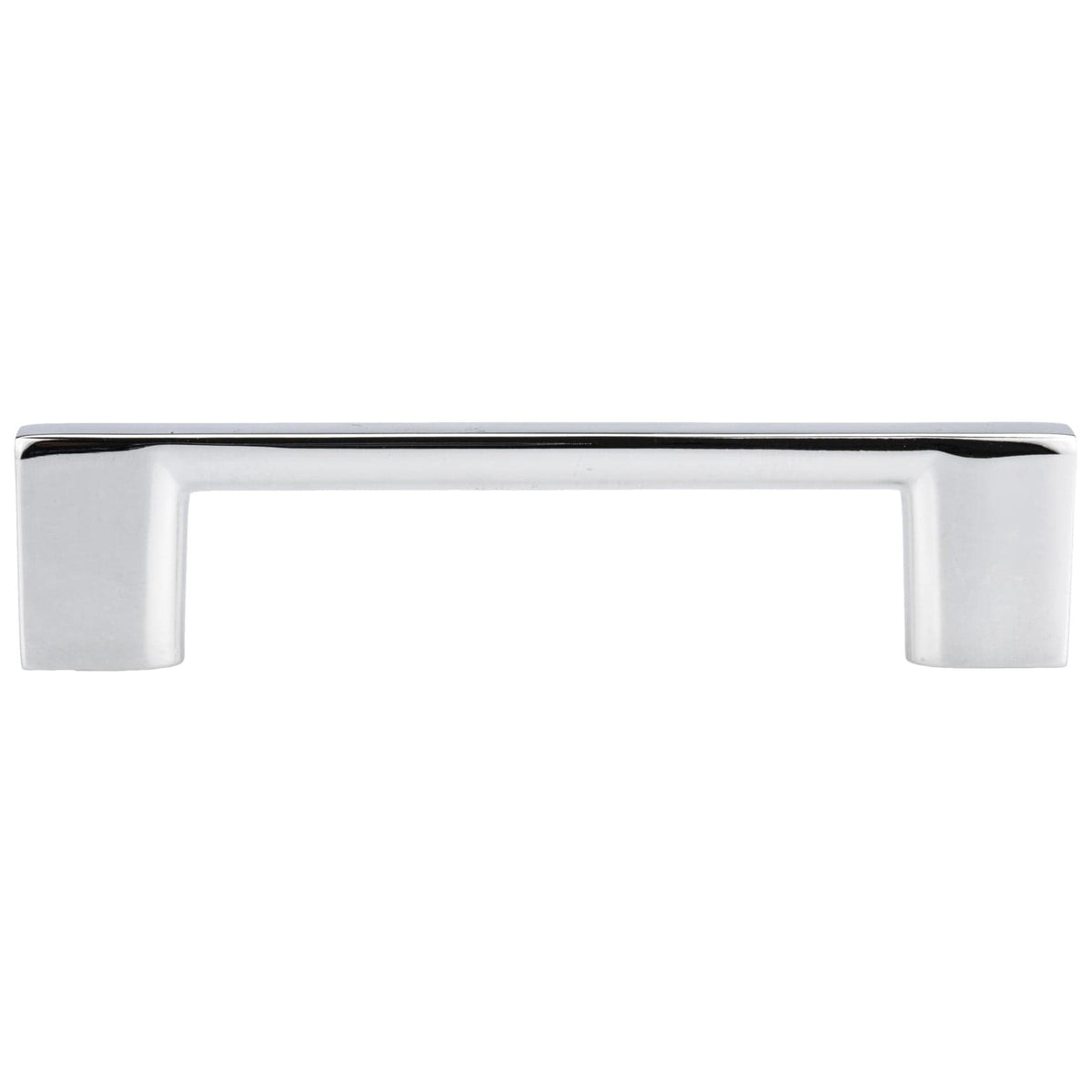 Contemporary Pull, 3-3/4" Center-to-Center, Chrome