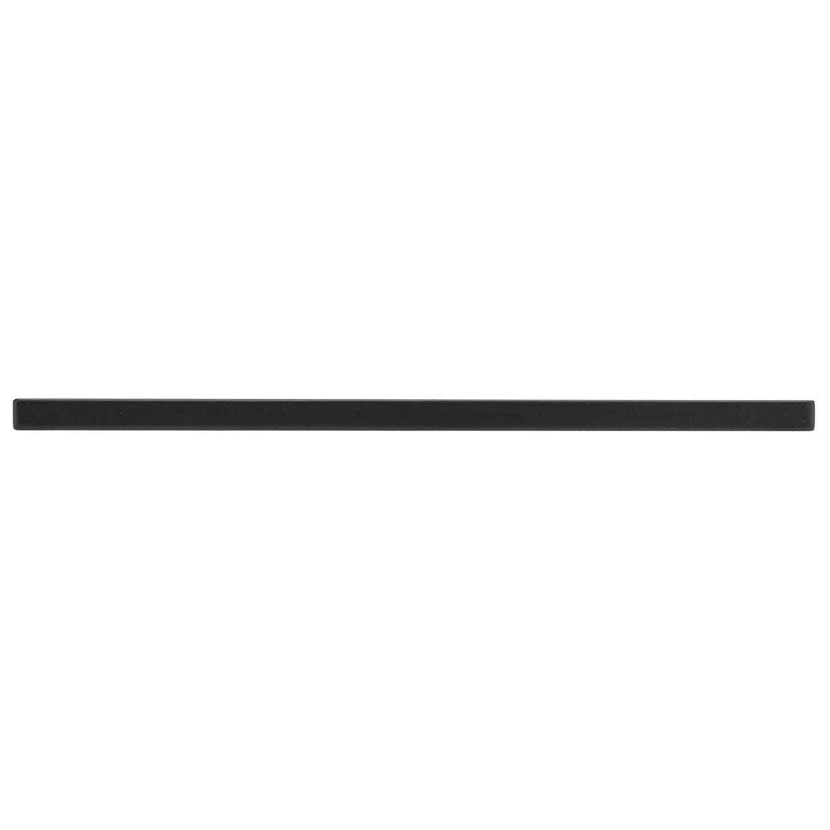 Contemporary Pull, 3-3/4" Center-to-Center, Matte Black