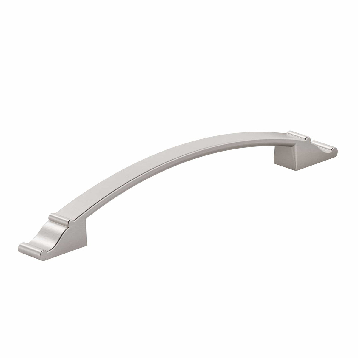 Traditional Pull, 7-9/16" Center-to-Center, Brushed Nickel