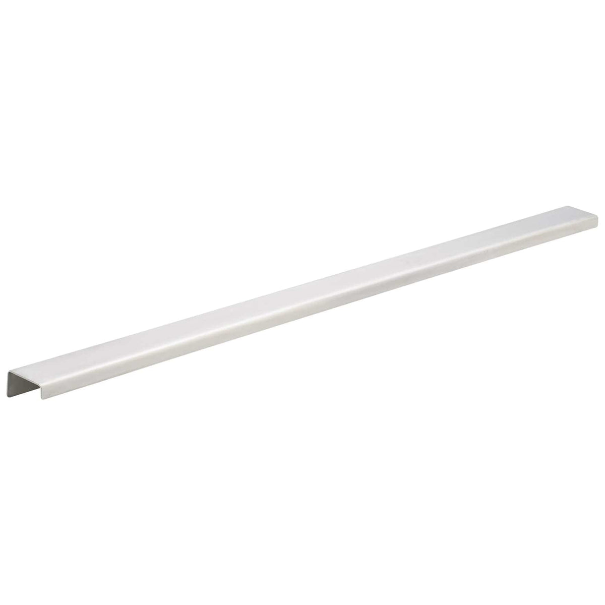 Contemporary Edge Pull, 23" Center-to-Center, Stainless Steel
