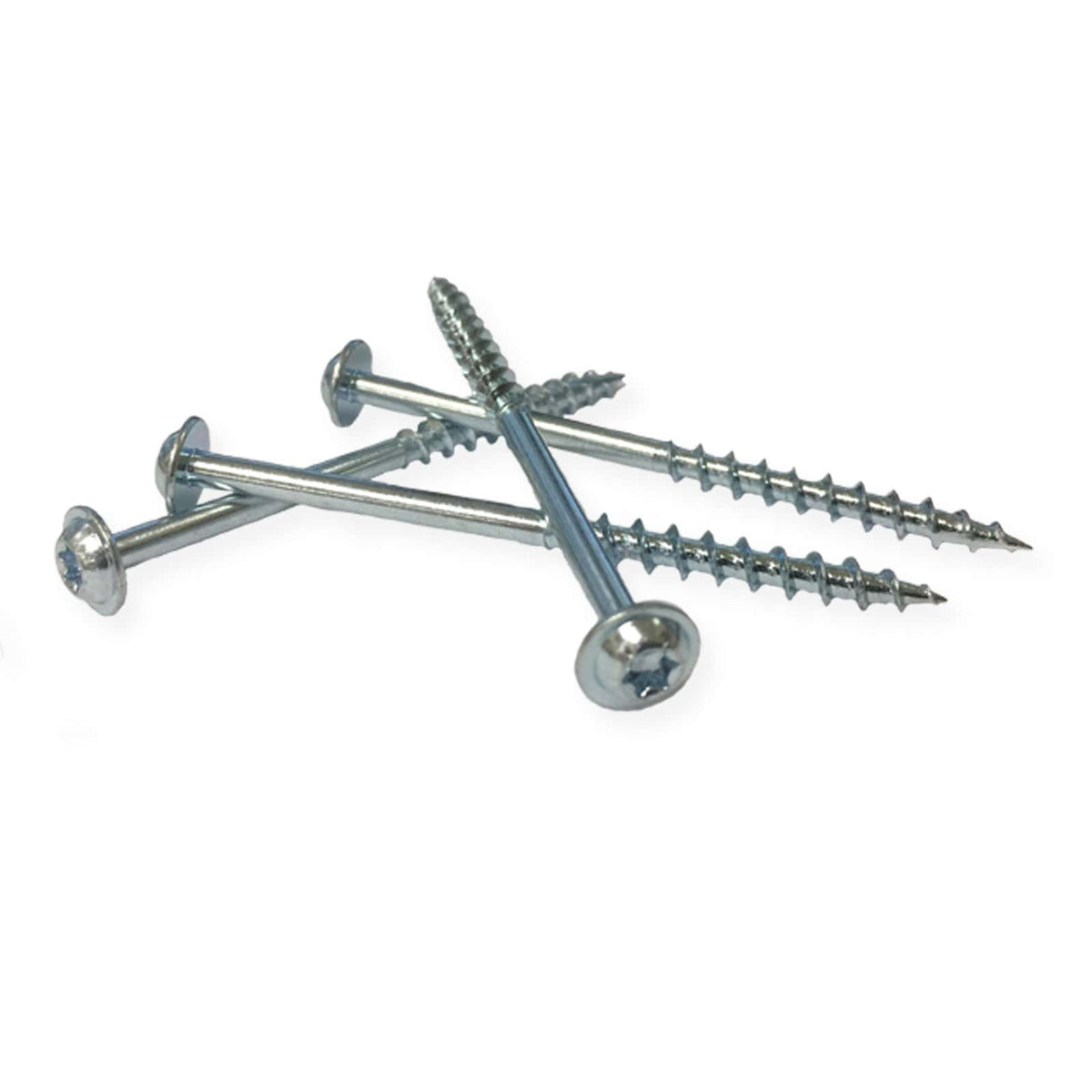 PocketScrews - Washer Head - T20 Star Drive - Zinc