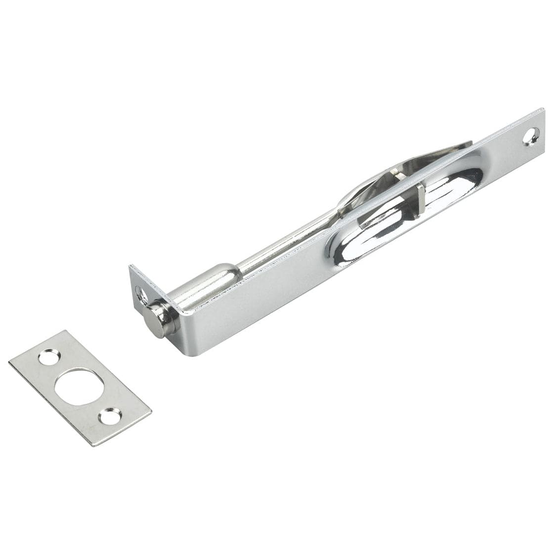 6" x 3/4" Flush Bolt Chrome